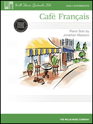 Cafe Francais piano sheet music cover